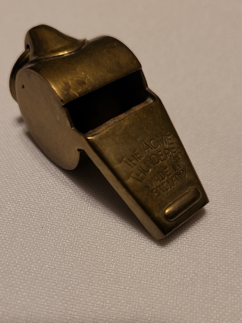 Brass Whistle Vintage Acme Thunderer England